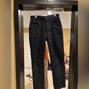 Women black straight Jeans size26